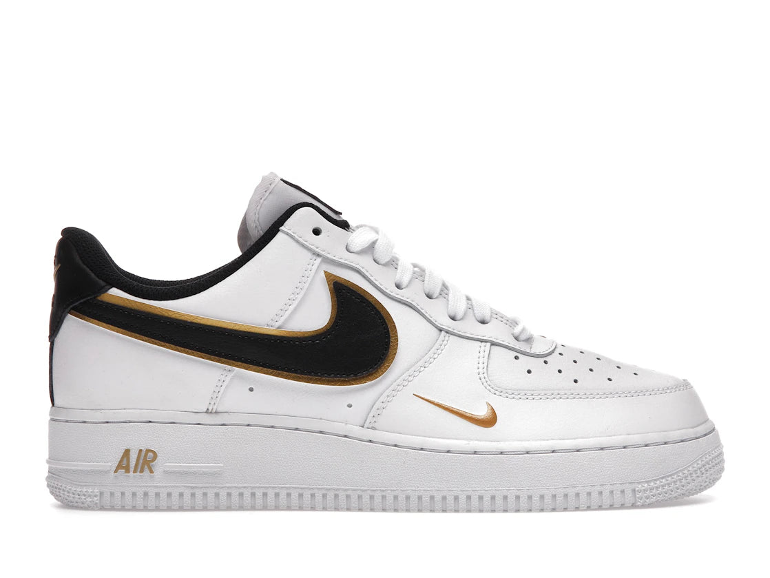 Nike Air Force 1 Low '07 LV8Double Swoosh White Metallic Gold