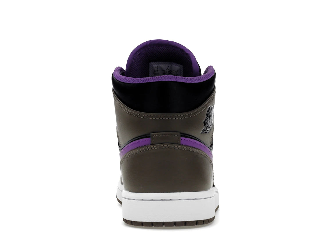 Jordan 1 Mid Purple Mocha