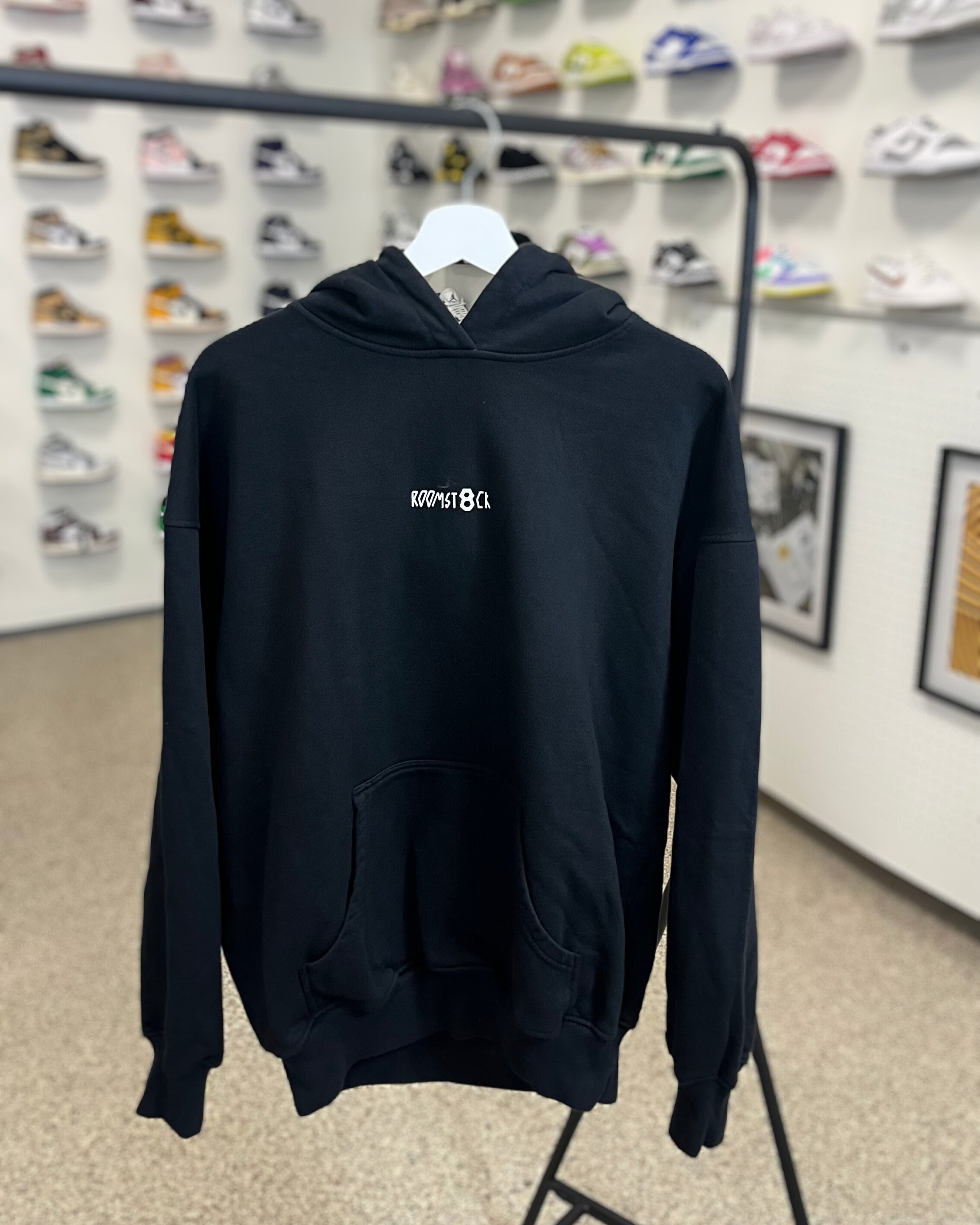 ROOMSTOCK 8th Anniversary Edition hoodie BLACK