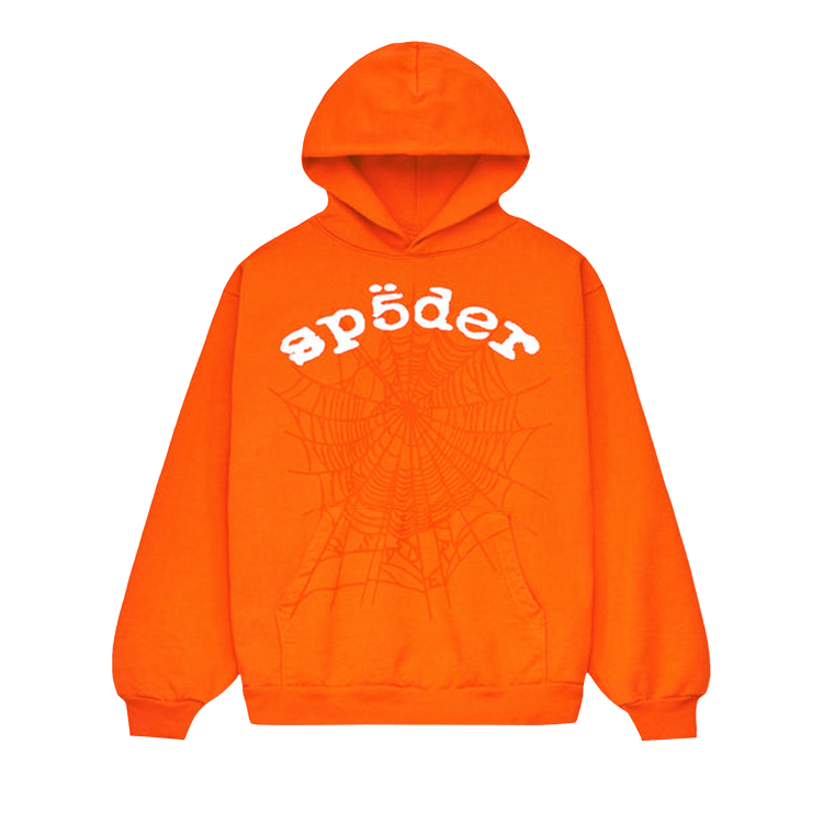 Sp5der Legacy Hoodie Orange