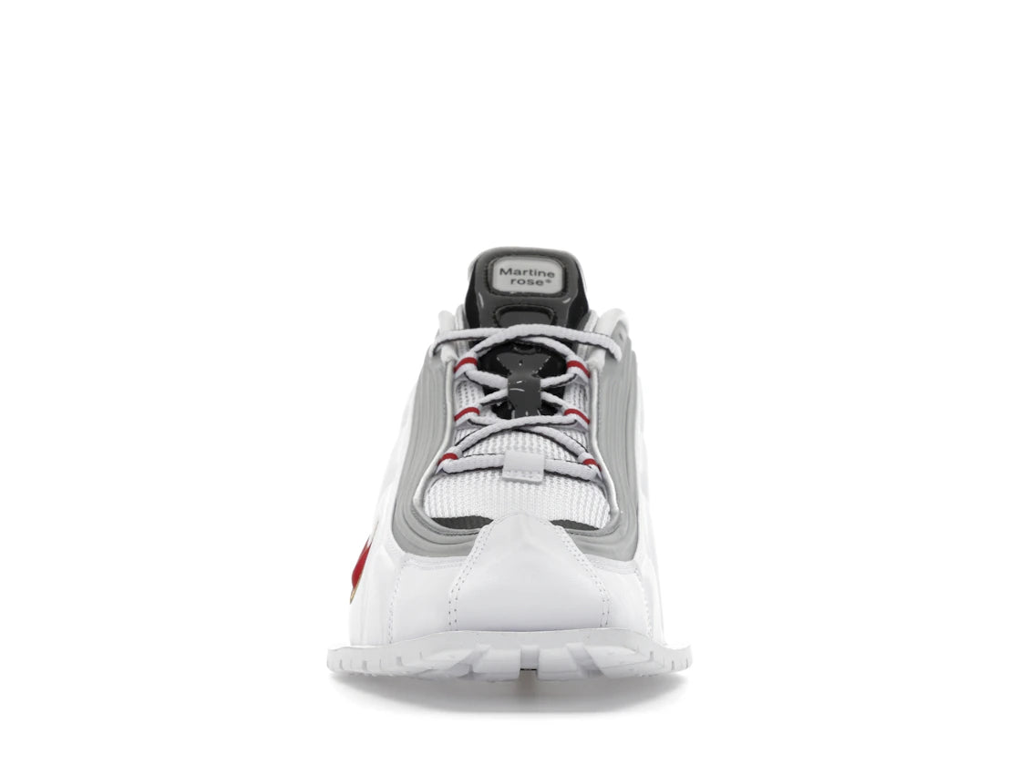 Nike Shox MR4 Mule Martine Rose Metallic Platinum Varsity Red (Women's)