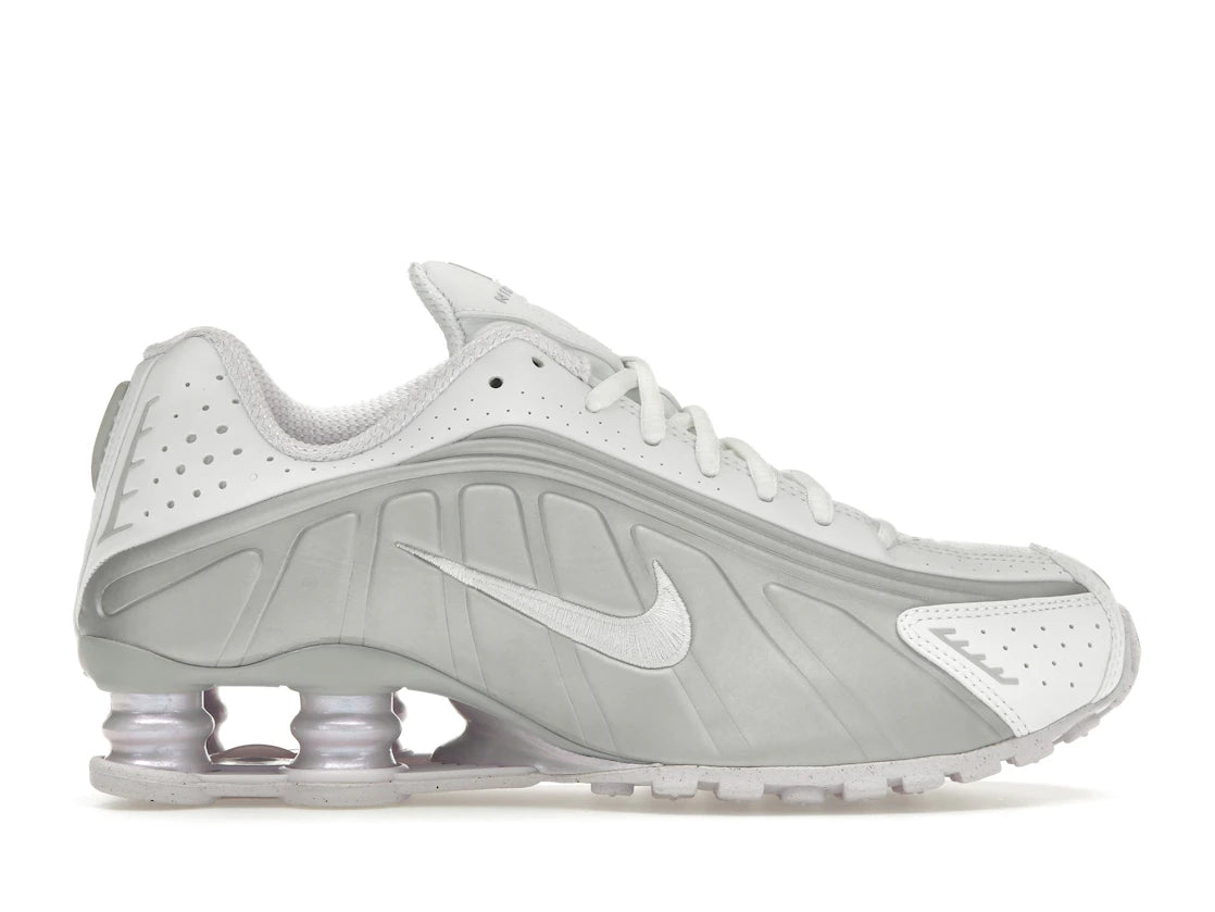 Nike Shox R4 White Metallic Platinum Barely Grape (Women's)