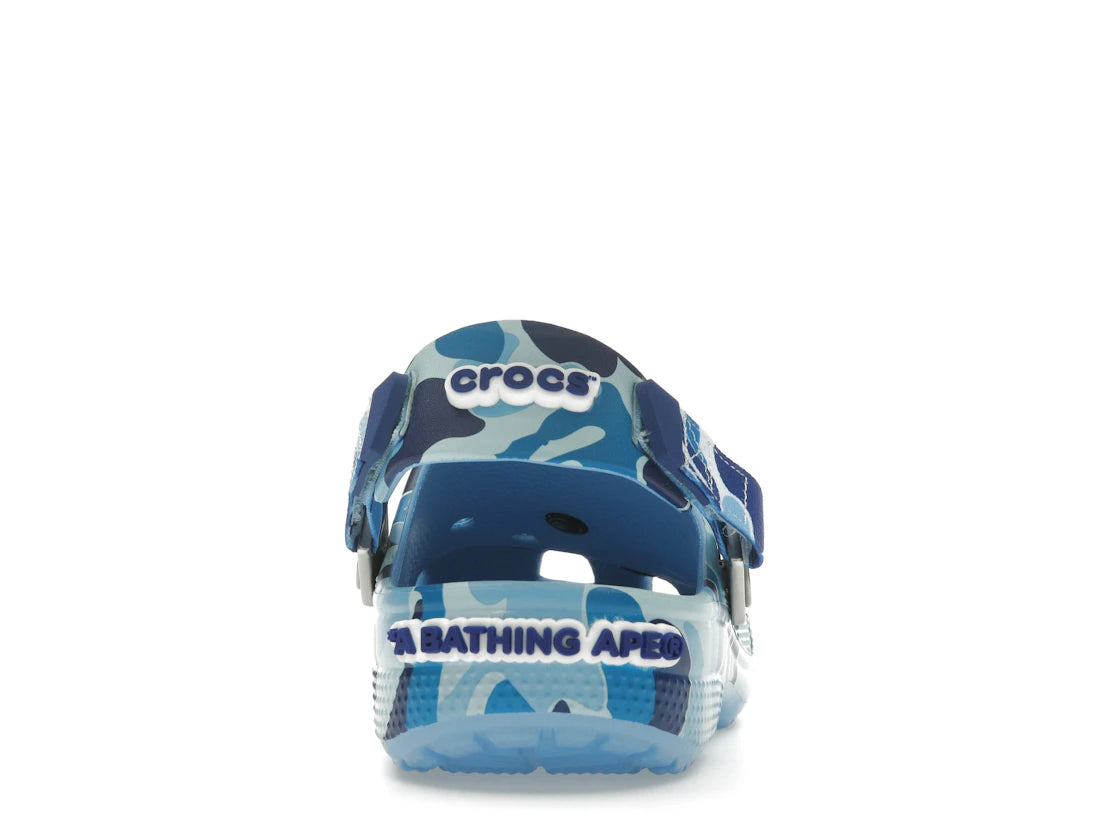 Crocs Classic Clog A Bathing Ape ABC Camo Blue