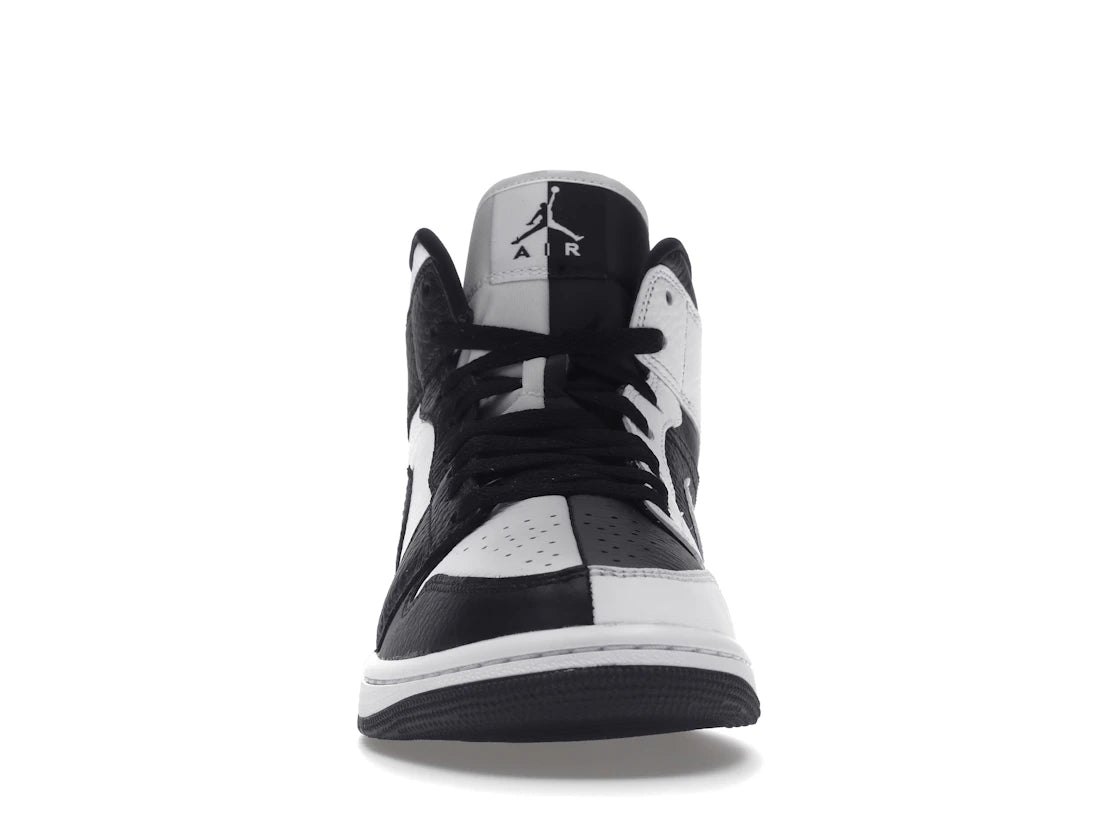 Jordan 1 Mid Split Black White (W)