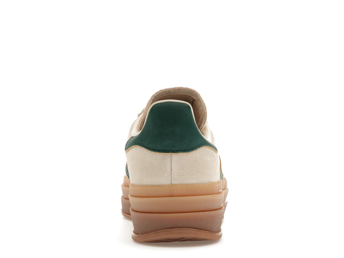 adidas Gazelle Bold Magic Beige Collegiate Green (W)