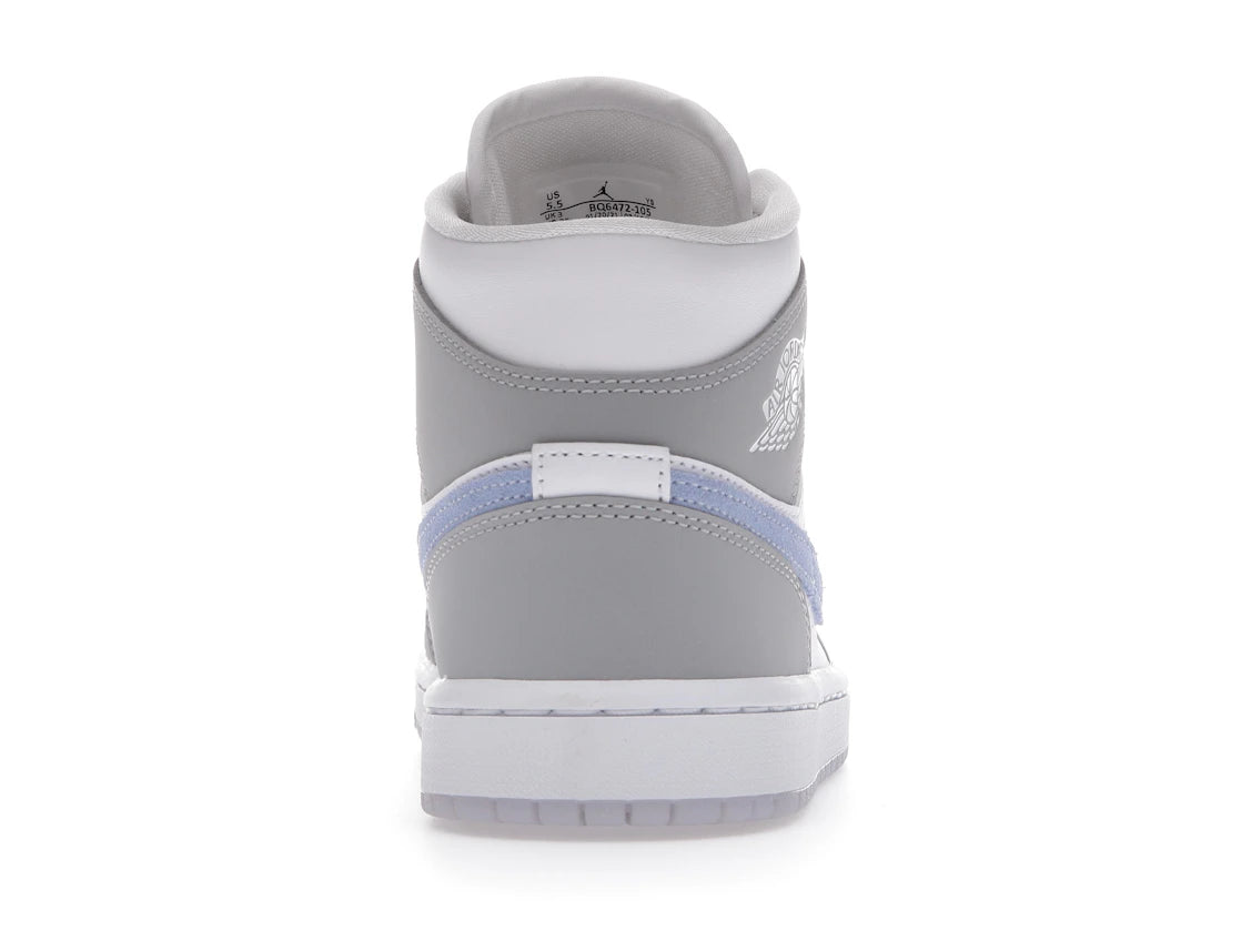 Jordan 1 Mid Wolf Grey Aluminum (Women's)