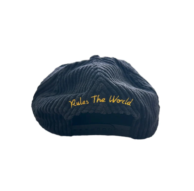 Corteiz Soho Yacht Club Crtz Cap Black