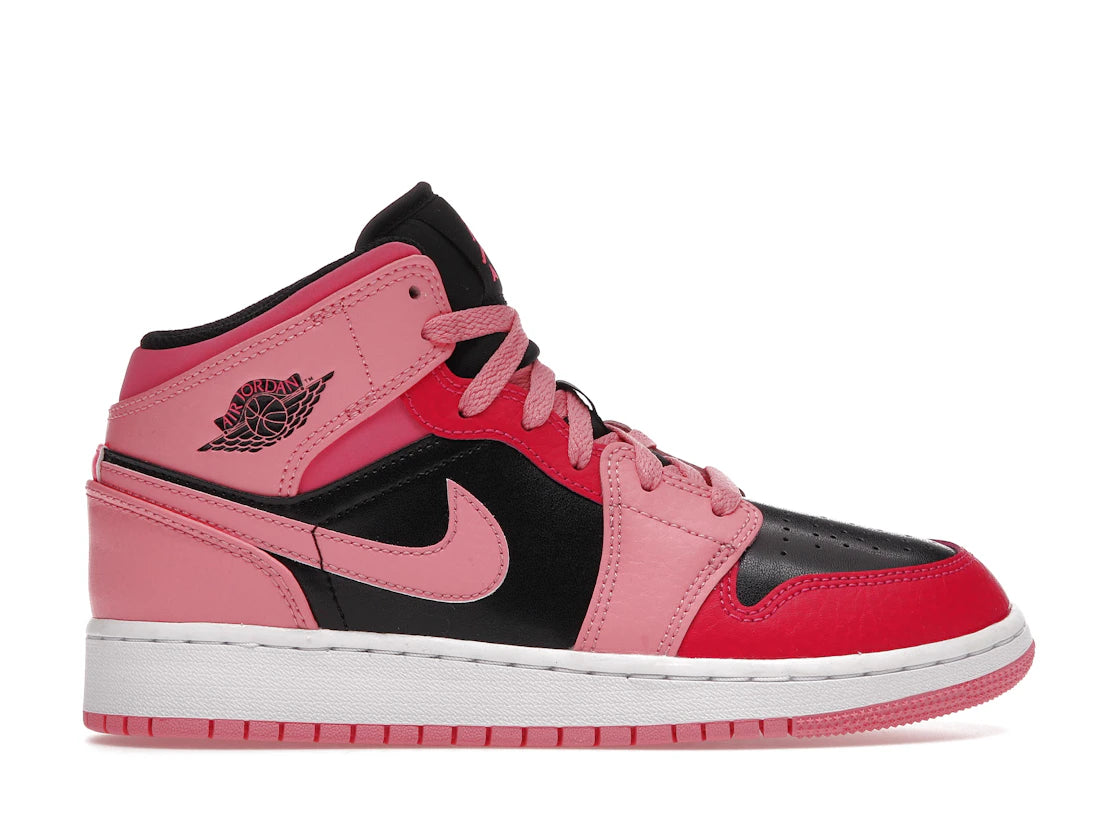 Jordan 1 Mid Coral Chalk (GS)
