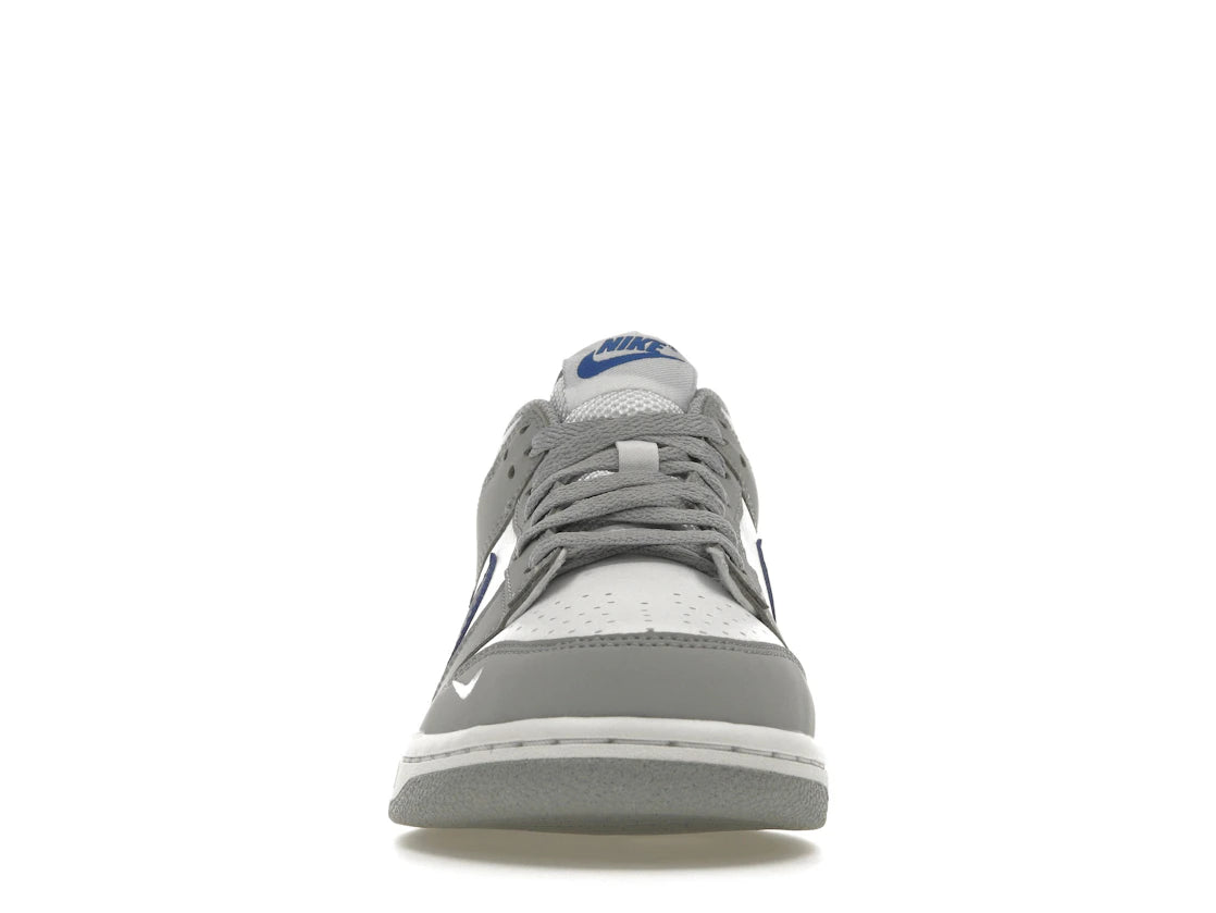 Nike Dunk Low Mini Swoosh Wolf Grey Game Royal (GS)