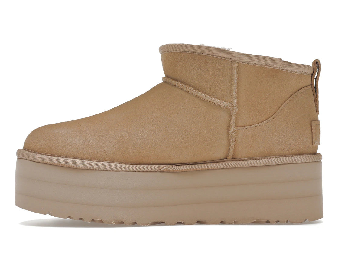 UGG Classic Ultra Mini Platform Boot Driftwood (W)
