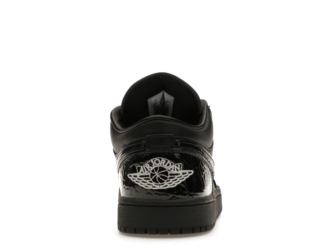 Jordan 1 Low SE Patent Elephant Black (Women's)