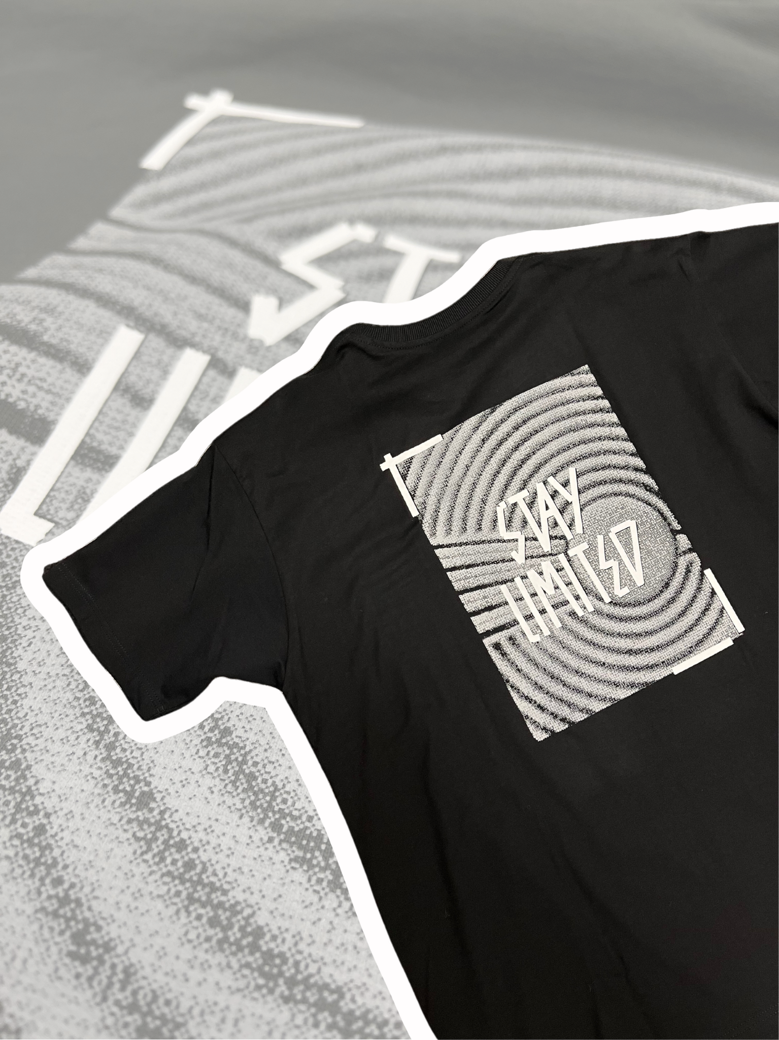 ROOMSTOCK Stay Limited tee BLACK