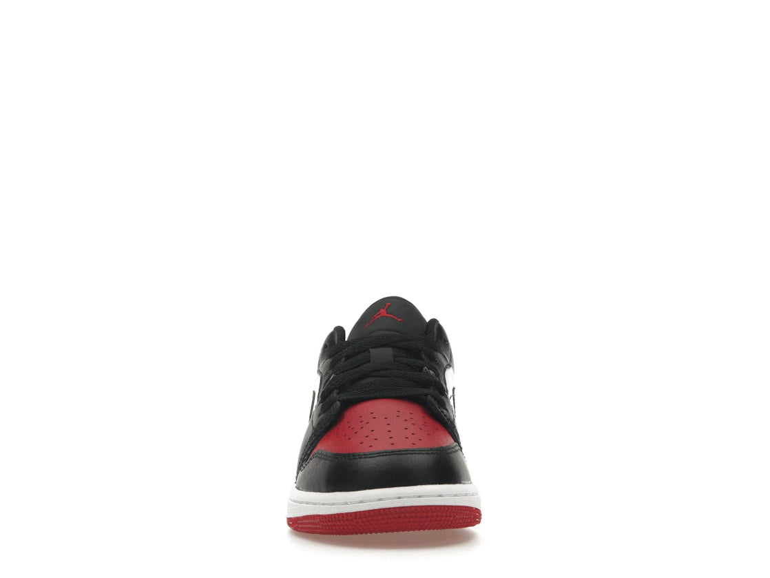 Jordan 1 Low Bred Toe 2.0 (GS)