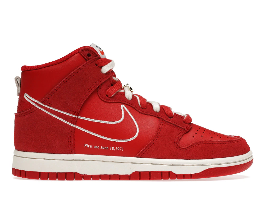 Nike Dunk High First Use Red