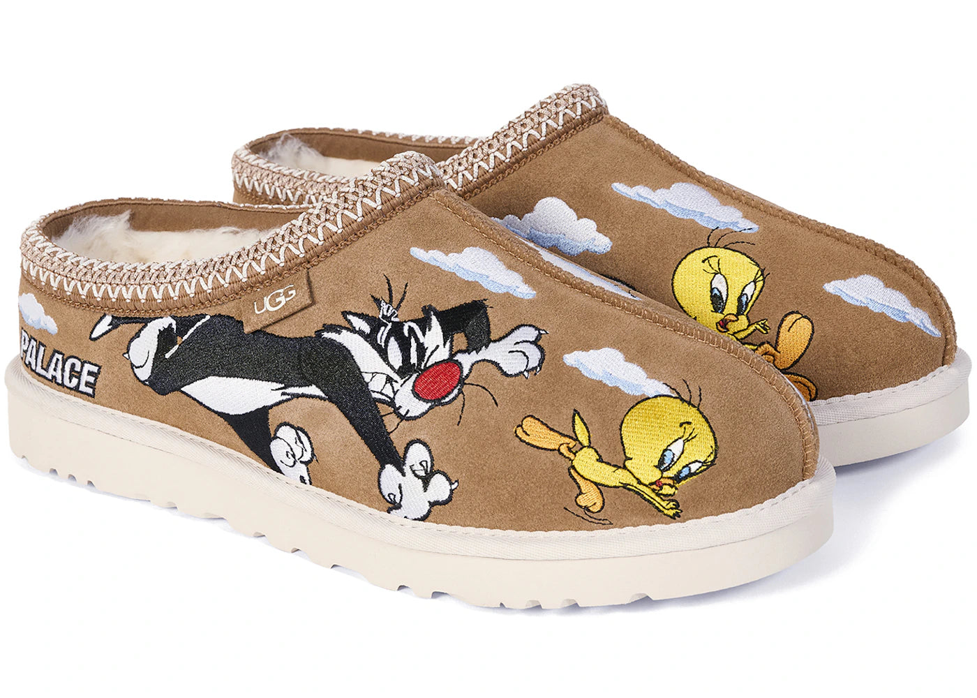 UGG Tasman Slipper Palace x Looney Tunes Chestnut