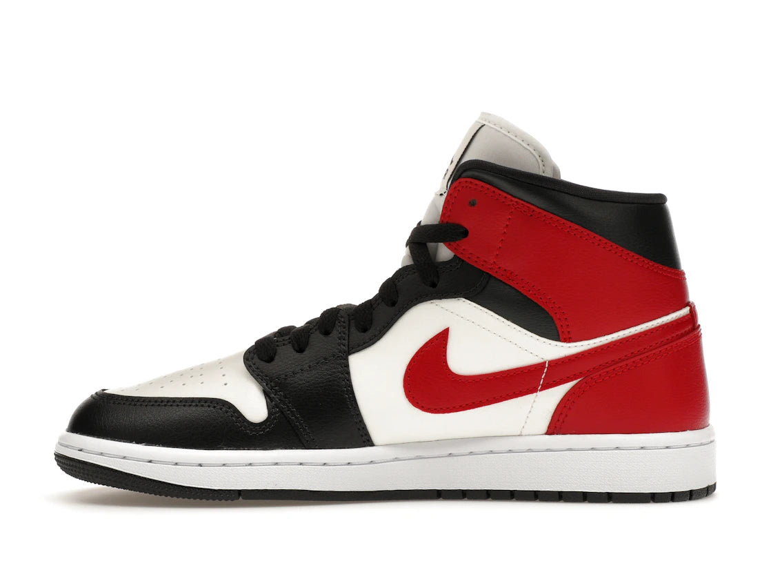 Jordan 1 Mid Gym Red Off Noir (W)