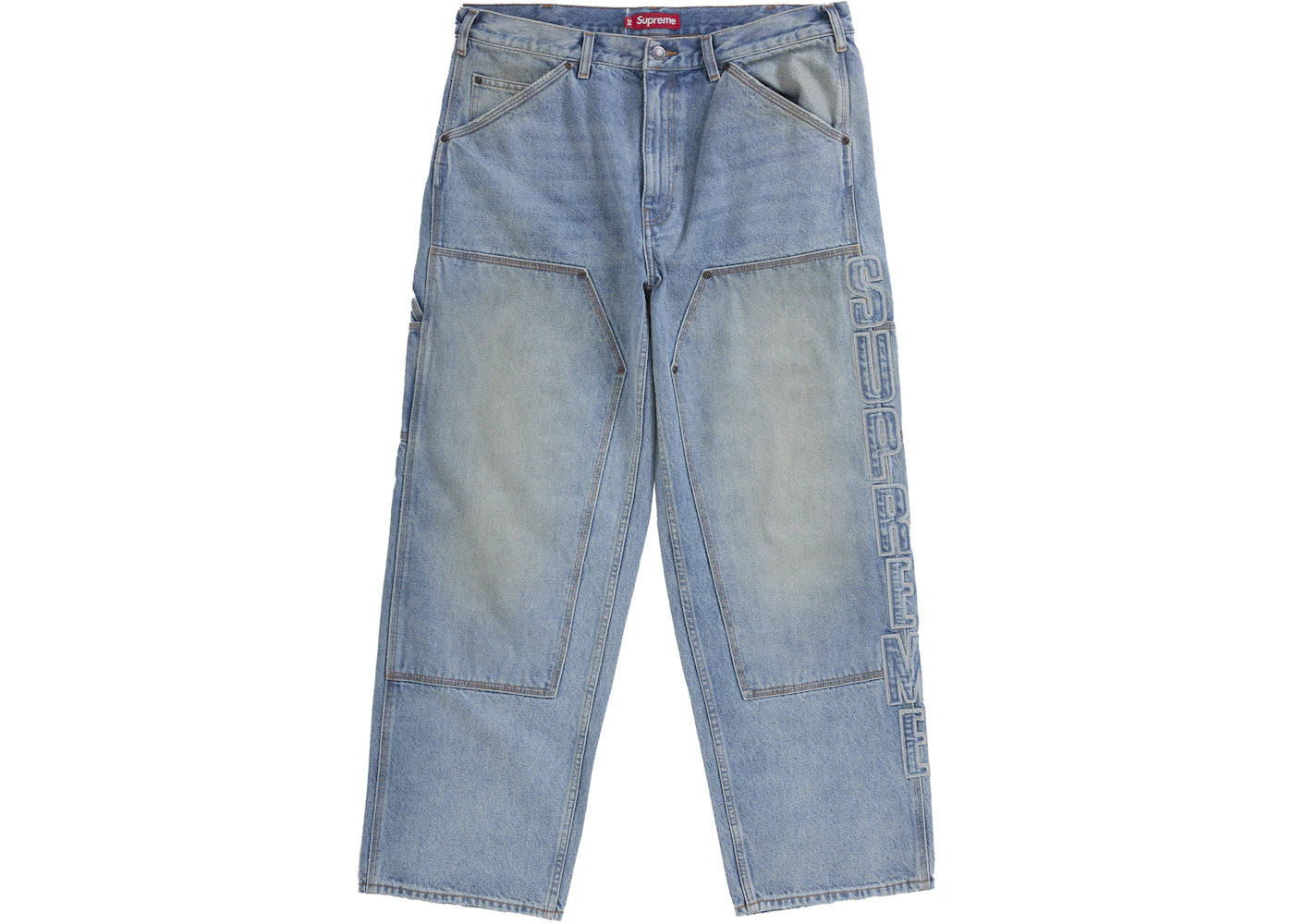 Supreme Reflective Double Knee Pant Denim